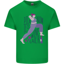 Yoga Pilates Now Wine Later Funny Alcohol Mens Cotton T-Shirt Tee Top Irish Green