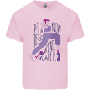 Yoga Pilates Now Wine Later Funny Alcohol Mens Cotton T-Shirt Tee Top Light Pink