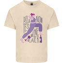 Yoga Pilates Now Wine Later Funny Alcohol Mens Cotton T-Shirt Tee Top Natural
