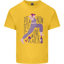 Yoga Pilates Now Wine Later Funny Alcohol Mens Cotton T-Shirt Tee Top Yellow