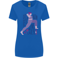 Yoga Pilates Now Wine Later Funny Alcohol Womens Wider Cut T-Shirt Royal Blue