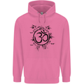 Yoga Symbol Sketch Meditation Mens 80% Cotton Hoodie Azelea