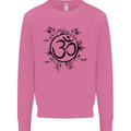 Yoga Symbol Sketch Meditation Mens Sweatshirt Jumper Azalea