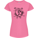 Yoga Symbol Sketch Meditation Womens Petite Cut T-Shirt Azalea