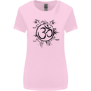Yoga Symbol Sketch Meditation Womens Wider Cut T-Shirt Light Pink