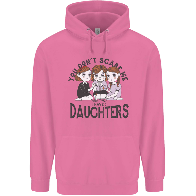 You Cant Scare Me I Have Daughters Fathers Day Childrens Kids Hoodie Azalea
