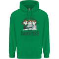 You Cant Scare Me I Have Daughters Fathers Day Mens 80% Cotton Hoodie Irish Green