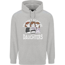 You Cant Scare Me I Have Daughters Mothers Day Childrens Kids Hoodie Sports Grey