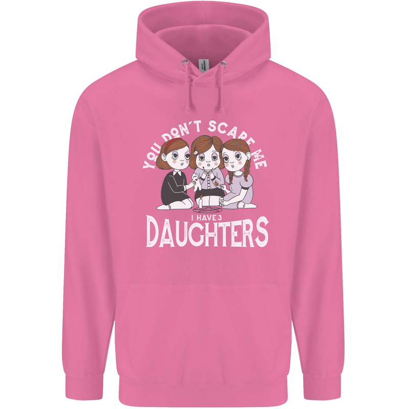You Cant Scare Me I Have Daughters Mothers Day Mens 80% Cotton Hoodie Azelea