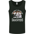 You Cant Scare Me I Have Daughters Mothers Day Mens Vest Tank Top Black