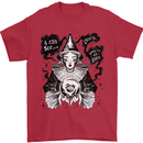 You're an Idiot Funny Fortune Teller Clairvoyant Mens T-Shirt 100% Cotton Red