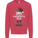 Your Favourite Elf Funny Christmas Xmas Kids Sweatshirt Jumper Heliconia