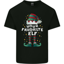 Your Favourite Elf Funny Christmas Xmas Kids T-Shirt Childrens Black