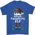 Your Favourite Elf Funny Christmas Xmas Mens T-Shirt 100% Cotton Royal Blue