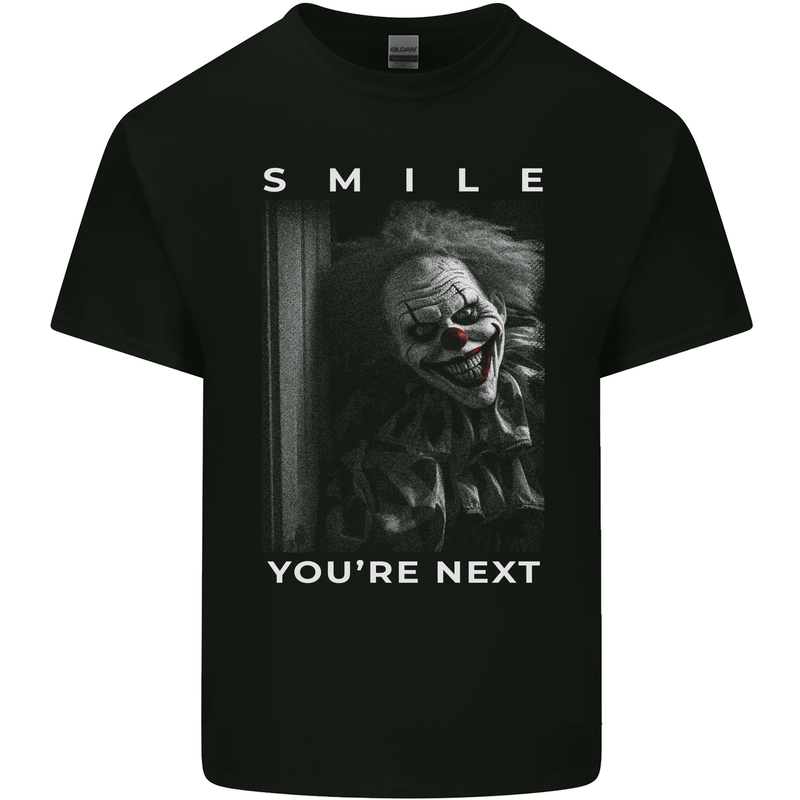 Your Next Horror Clown Halloween Mens Cotton T-Shirt Tee Top Black