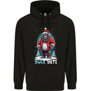 Yule Yeti Funny Christmas Bigfoot Sasquatch Xmas Childrens Kids Hoodie Black
