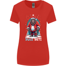 Yule Yeti Funny Christmas Bigfoot Sasquatch Xmas Womens Wider Cut T-Shirt Red