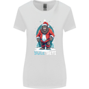 Yule Yeti Funny Christmas Bigfoot Sasquatch Xmas Womens Wider Cut T-Shirt White