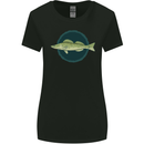 Zander Pikeperch Fish Fishing Fisherman Womens Wider Cut T-Shirt Black
