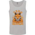 Zero Fox Given Funny Offensive F#cks Mens Vest Tank Top Sports Grey