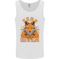 Zero Fox Given Funny Offensive F#cks Mens Vest Tank Top White