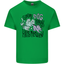 Zombie Cats Funny Halloween Dog Brains Kids T-Shirt Childrens Irish Green