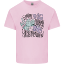 Zombie Cats Funny Halloween Dog Brains Kids T-Shirt Childrens Light Pink