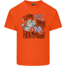 Zombie Cats Funny Halloween Dog Brains Kids T-Shirt Childrens Orange