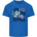 Zombie Cats Funny Halloween Dog Brains Kids T-Shirt Childrens Royal Blue