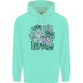 Zombie Cats Funny Halloween Dog Brains Mens 80% Cotton Hoodie Peppermint