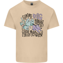 Zombie Cats Funny Halloween Dog Brains Mens Cotton T-Shirt Tee Top Sand