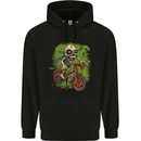 Zombie Cyclist Halloween Bicycle BMX Demon Skull Childrens Kids Hoodie Black