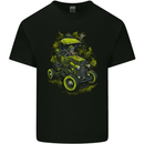 Zombie Hot Rod Halloween Horror Kids T-Shirt Childrens Black
