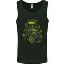 Zombie Hot Rod Halloween Horror Mens Vest Tank Top Black