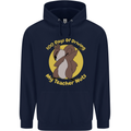 100 Days of Driving My Teacher Nuts Childrens Kids Hoodie Navy Blue