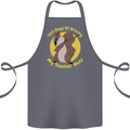 100 Days of Driving My Teacher Nuts Cotton Apron 100% Organic Steel