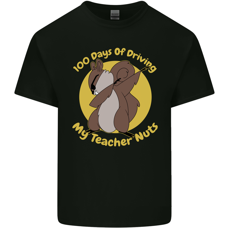 100 Days of Driving My Teacher Nuts Kids T-Shirt Childrens Black