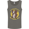 100 Days of Driving My Teacher Nuts Mens Vest Tank Top Charcoal