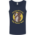 100 Days of Driving My Teacher Nuts Mens Vest Tank Top Navy Blue