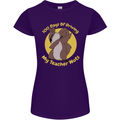 100 Days of Driving My Teacher Nuts Womens Petite Cut T-Shirt Purple
