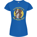 100 Days of Driving My Teacher Nuts Womens Petite Cut T-Shirt Royal Blue