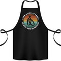 10 Year Wedding Anniversary 10th Marriage Cotton Apron 100% Organic Black
