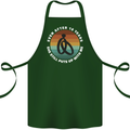 10 Year Wedding Anniversary 10th Marriage Cotton Apron 100% Organic Forest Green