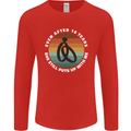 10 Year Wedding Anniversary 10th Marriage Mens Long Sleeve T-Shirt Red