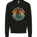 10 Year Wedding Anniversary 10th Marriage Mens Sweatshirt Jumper Black