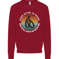 10 Year Wedding Anniversary 10th Marriage Mens Sweatshirt Jumper Red