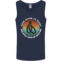 10 Year Wedding Anniversary 10th Marriage Mens Vest Tank Top Navy Blue