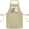 10 Year Wedding Anniversary 10th Rugby Cotton Apron 100% Organic Khaki