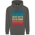 10th Birthday 10 Year Old Childrens Kids Hoodie Storm Grey