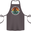 11 Year Wedding Anniversary 11th Marriage Cotton Apron 100% Organic Dark Grey